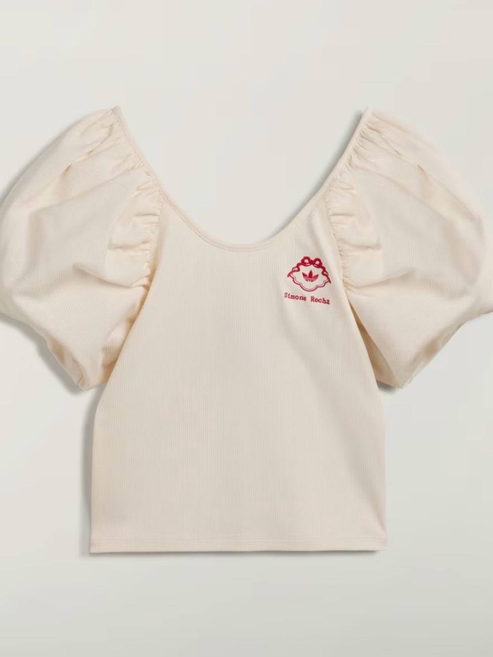 Adidas x Simone Rocha puff sleeve tee
